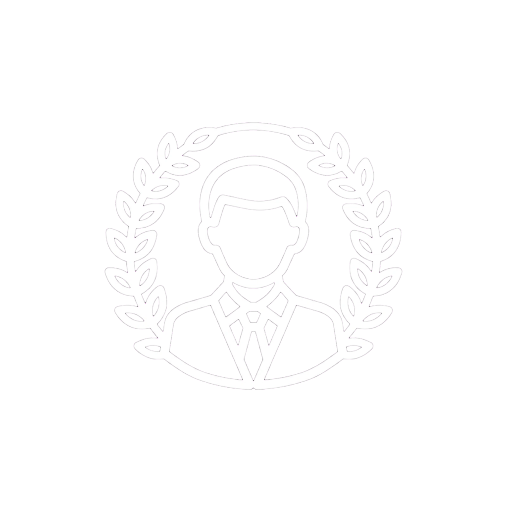 icono profesionalismo blanco